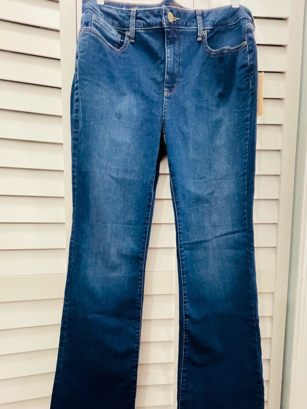 NYDJ Women’s Dark Blue Stretch Bootcut Jeans size 12